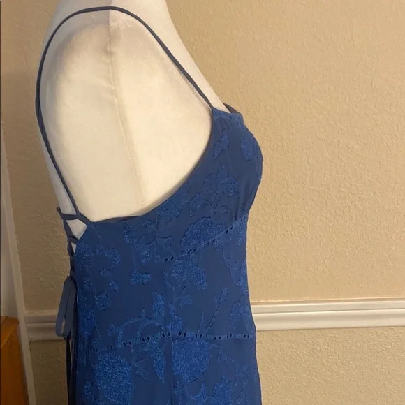 Princess Polly Navy Blue South of France Maxi Dress - Picture 4 of 12